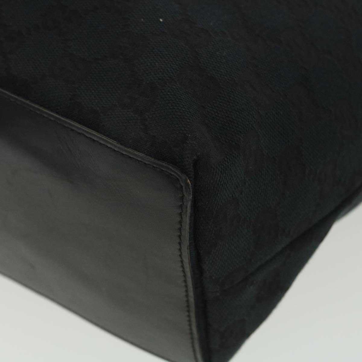 GUCCI GG Canvas Shoulder Bag Black 002.1098 1705 38671