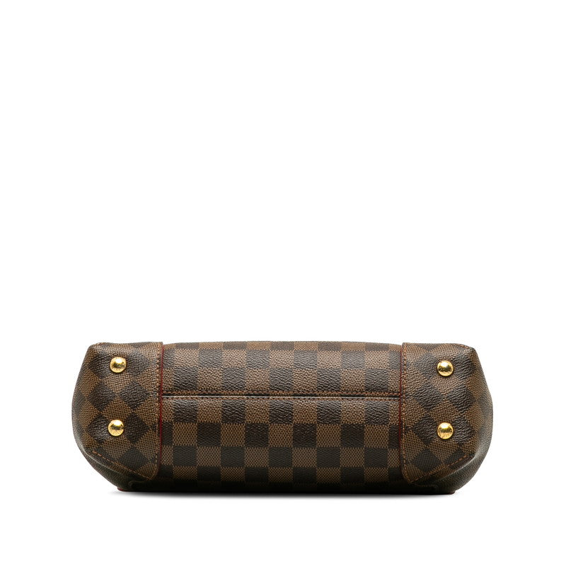 Louis Vuitton Damière Caisse Cratch Chain Sliding Shelter Bag N41596 Eve Brown PVC Leather Ladies Louis Vuitton