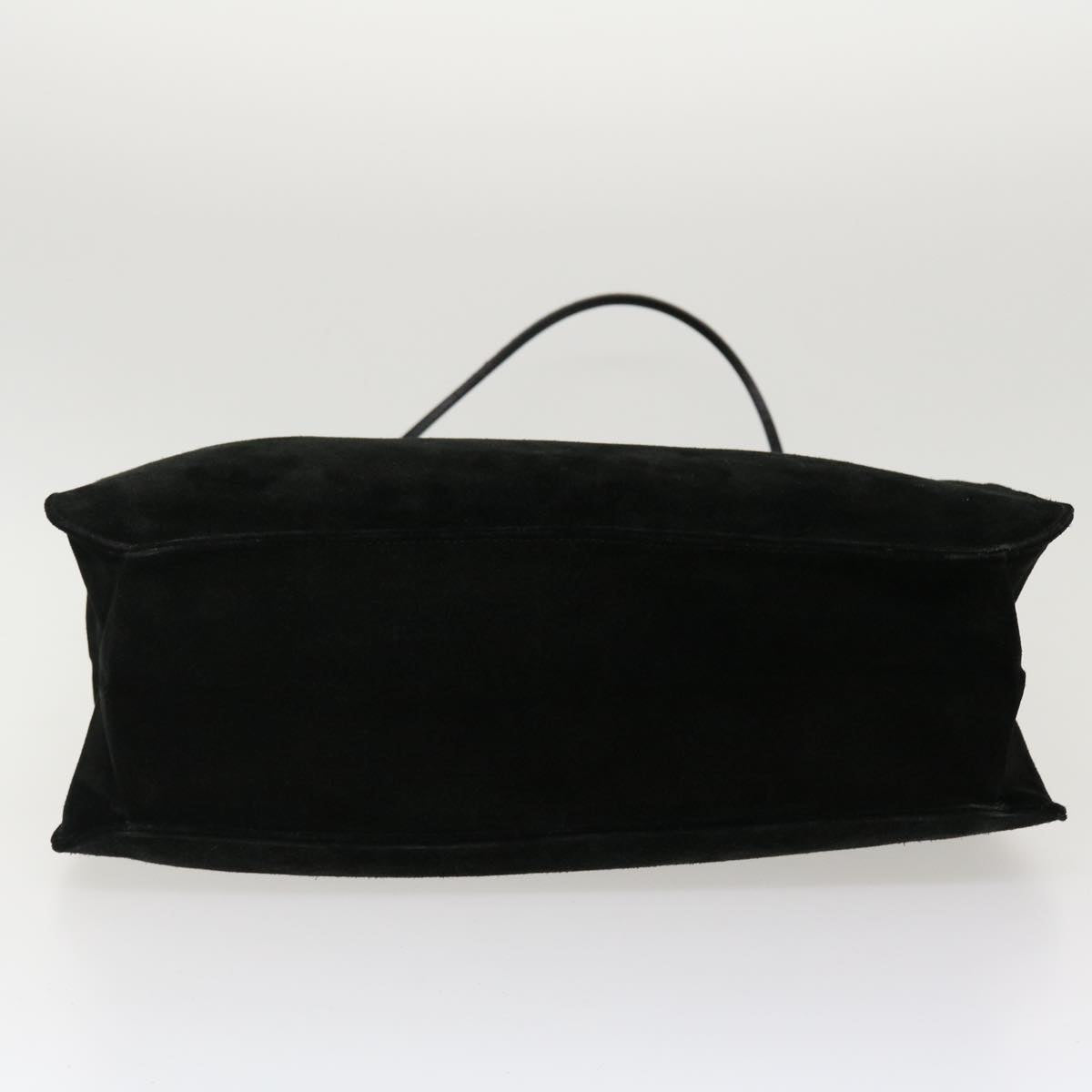 GUCCI Shoulder Bag Suede Black 002113 39171