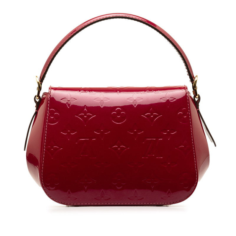 Louis Vuitton Monogram Verniss Pasadena Handbag 2WAY M90943 Magenta Pearl G Patent Leather  Louis Vuitton
