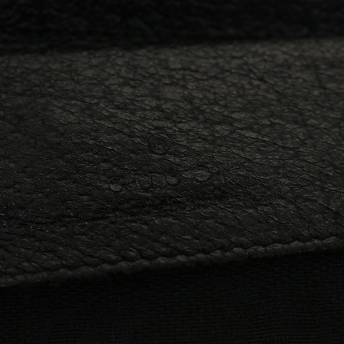 GUCCI GG Canvas Waist bag Black 28566 39289