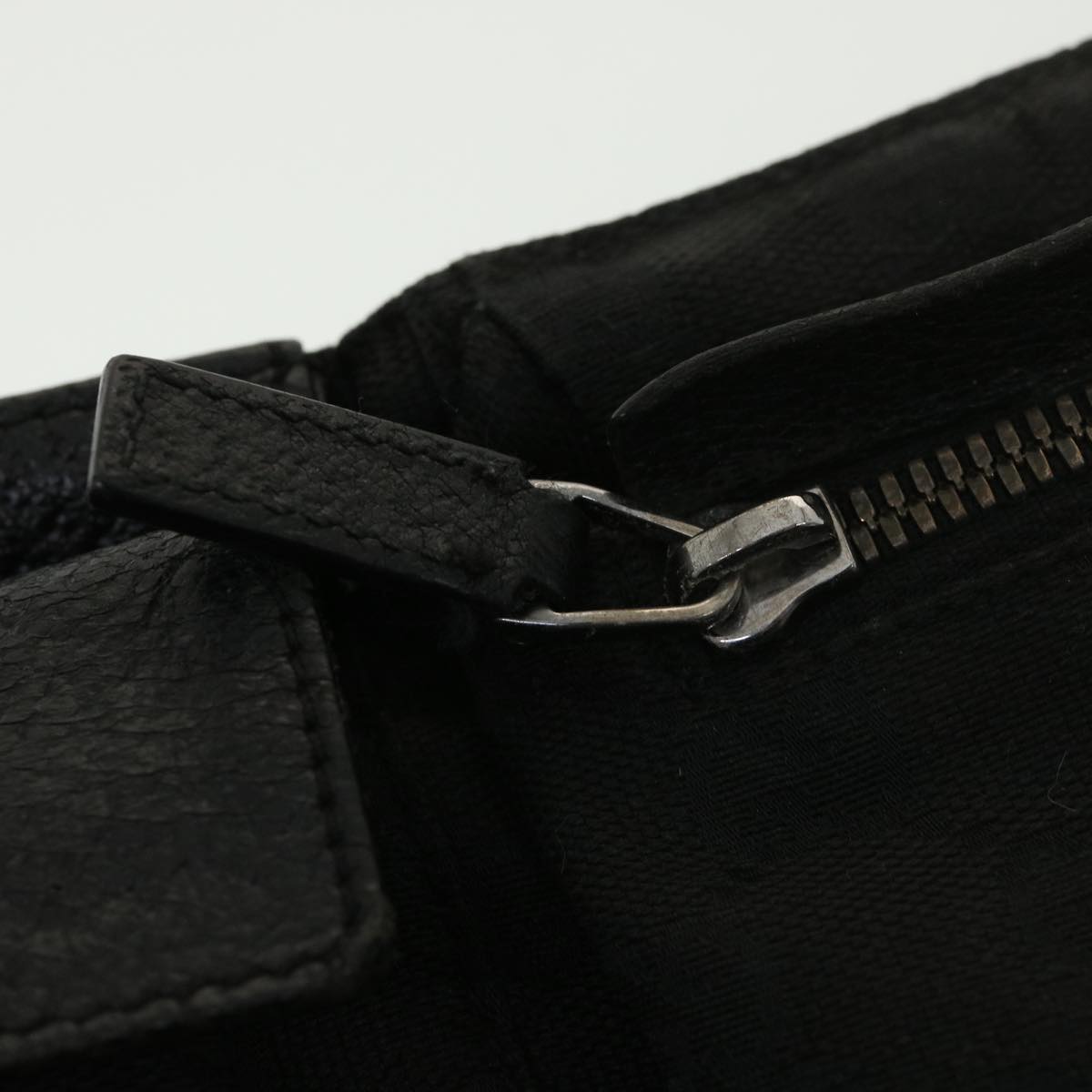 GUCCI GG Canvas Waist bag Black 28566 39289