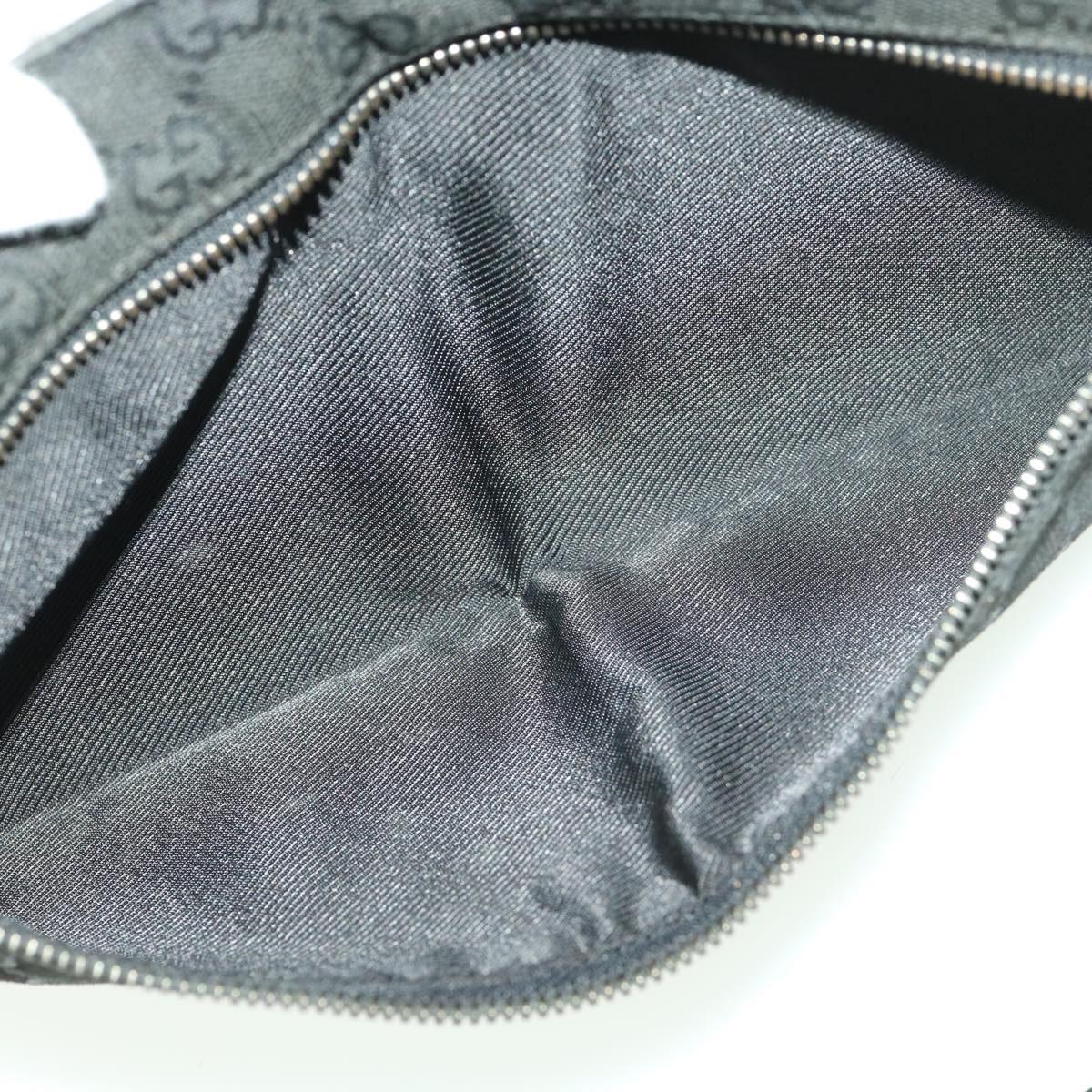 GUCCI GG Canvas Waist bag Black 28566 39289