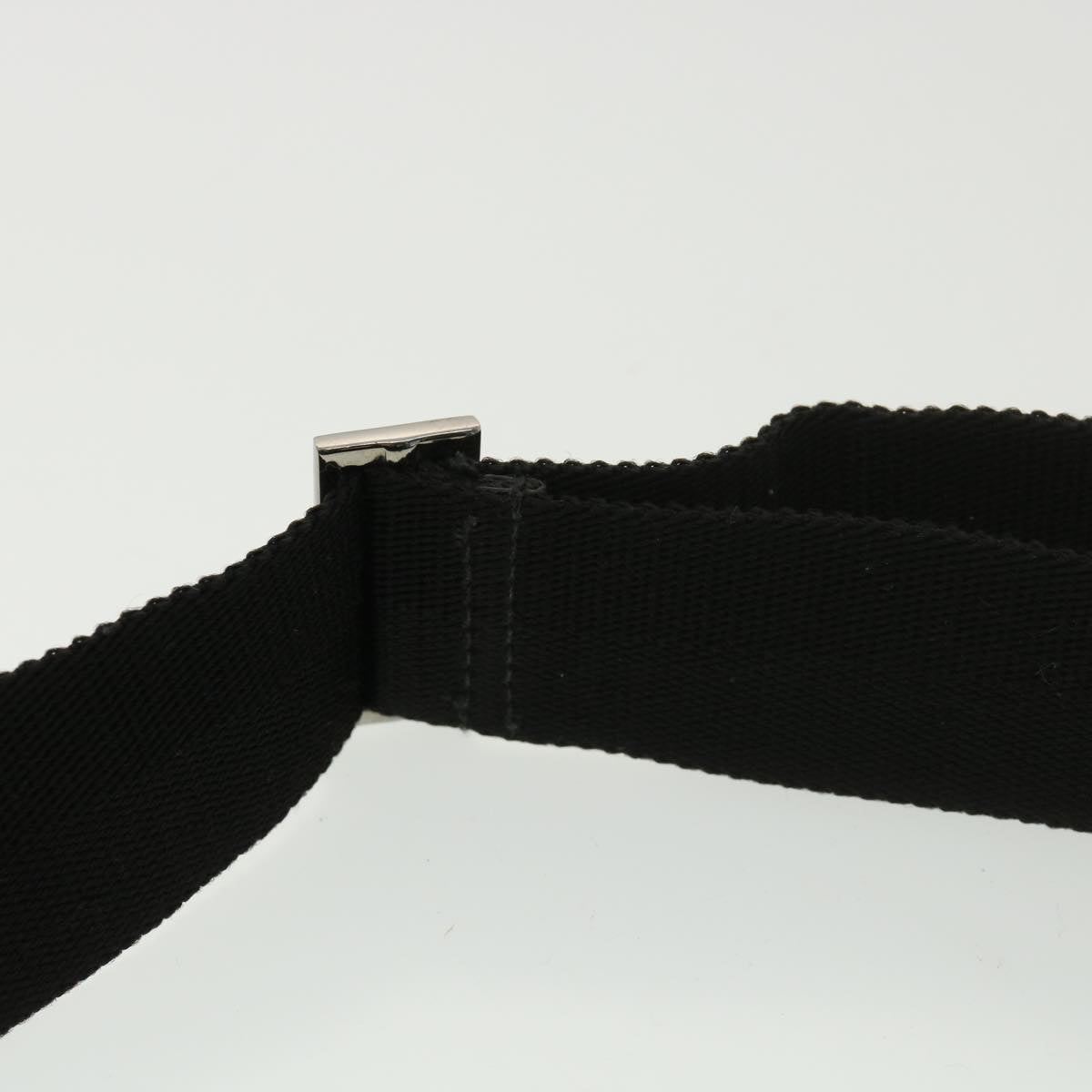 GUCCI GG Canvas Waist bag Black 28566 39289