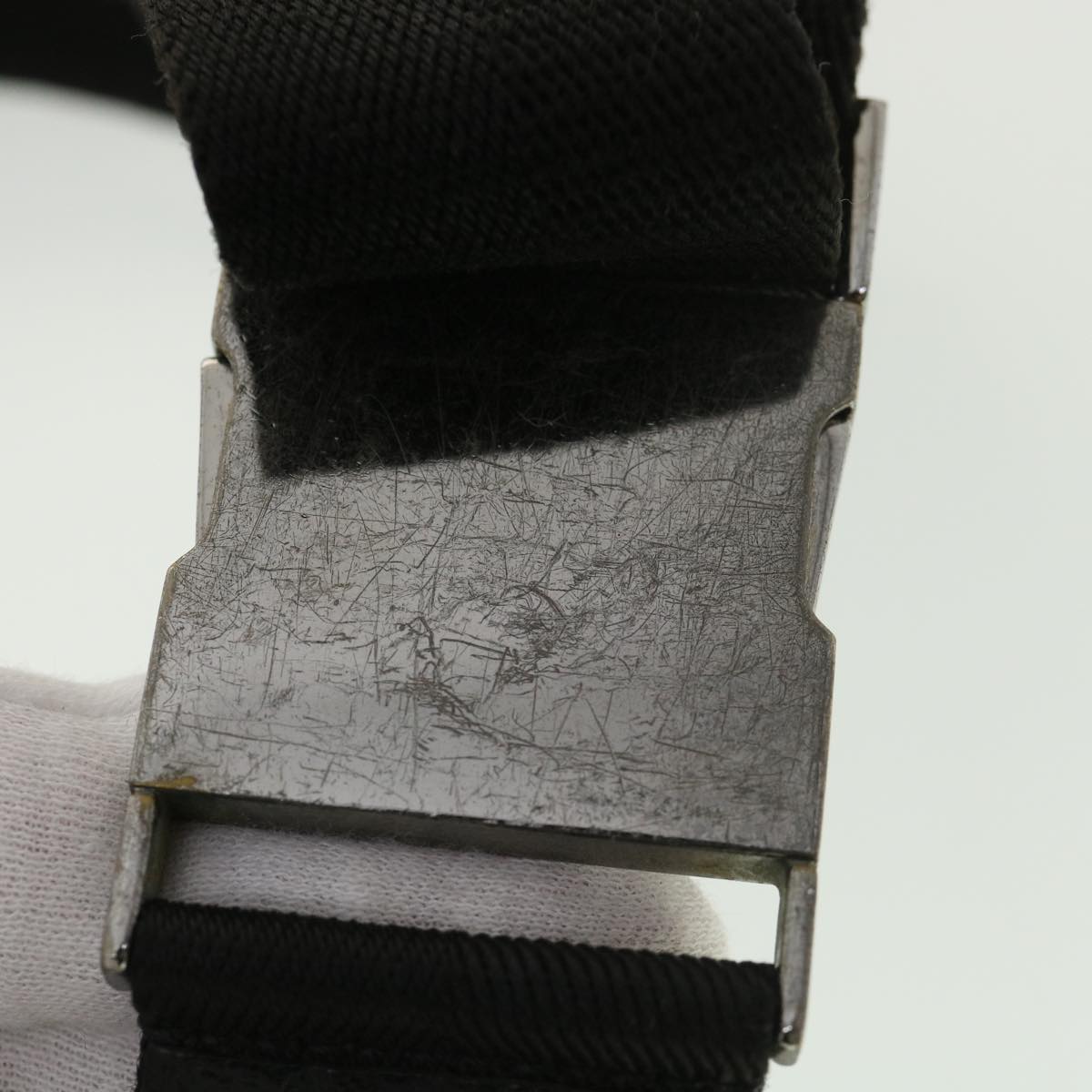 GUCCI GG Canvas Waist bag Black 28566 39289