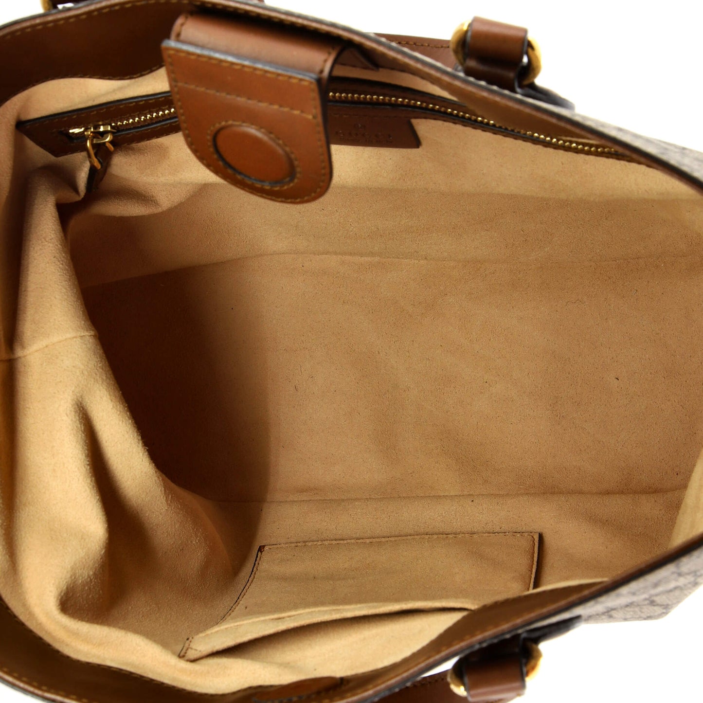 Convertible Soft Tote GG Coated Canvas Small