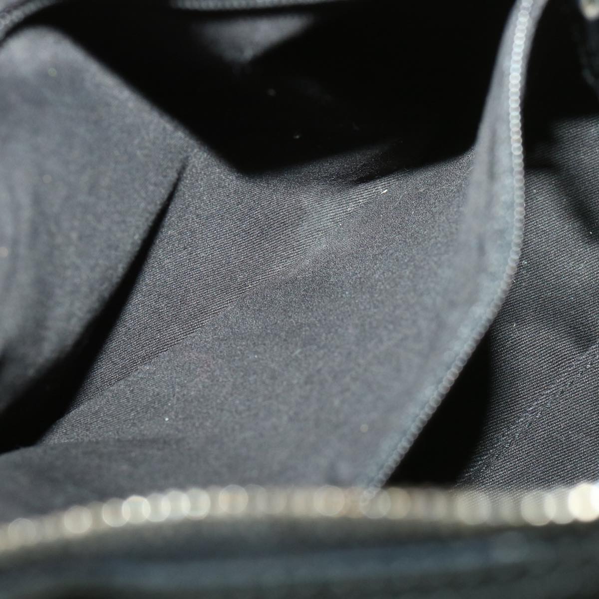 GUCCI GG Canvas Shoulder Bag Black 113023 39359