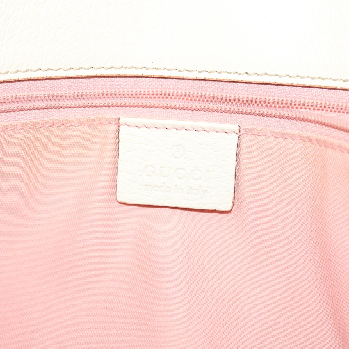 GUCCI GG Canvas Shoulder Bag Pink 120836 39455