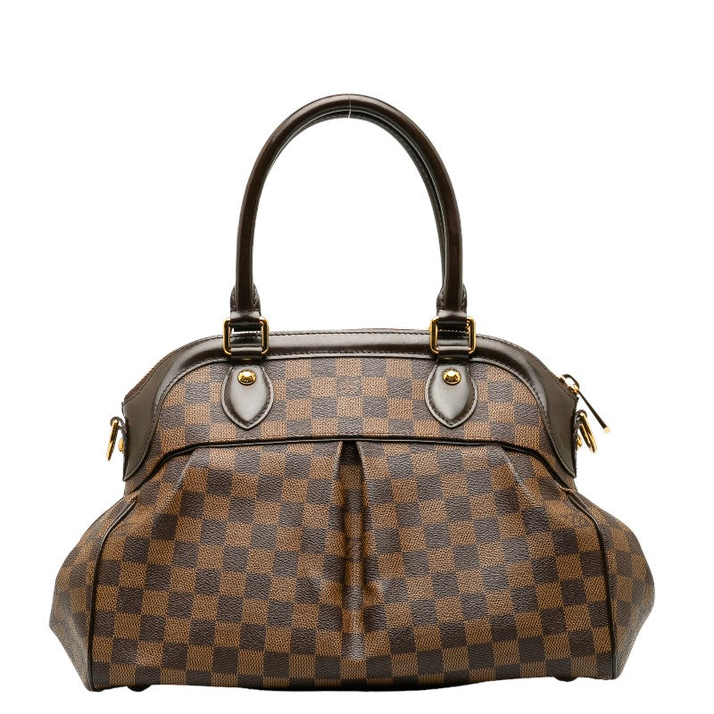 Louis Vuitton Louis Vuitton Damière N51997 Handbag PVC/Leather Brown