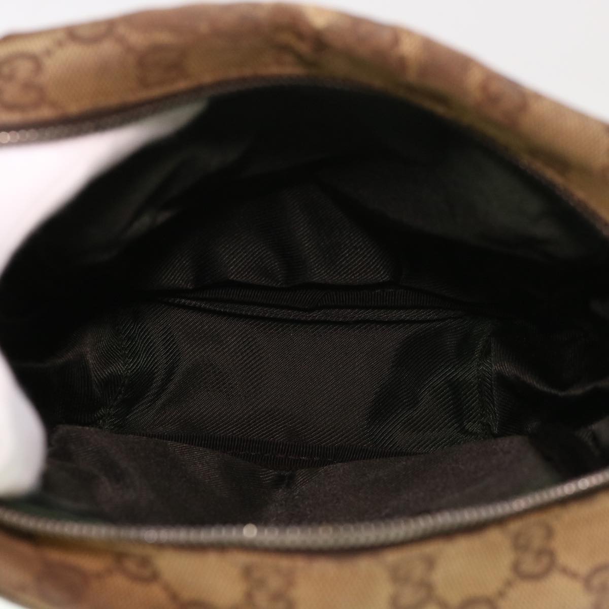 GUCCI GG Canvas Shoulder Bag Beige 0316 002058 39712