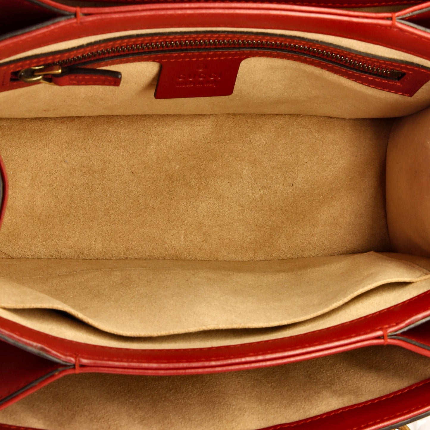 Queen Margaret Top Handle Bag Colorblock Leather Small