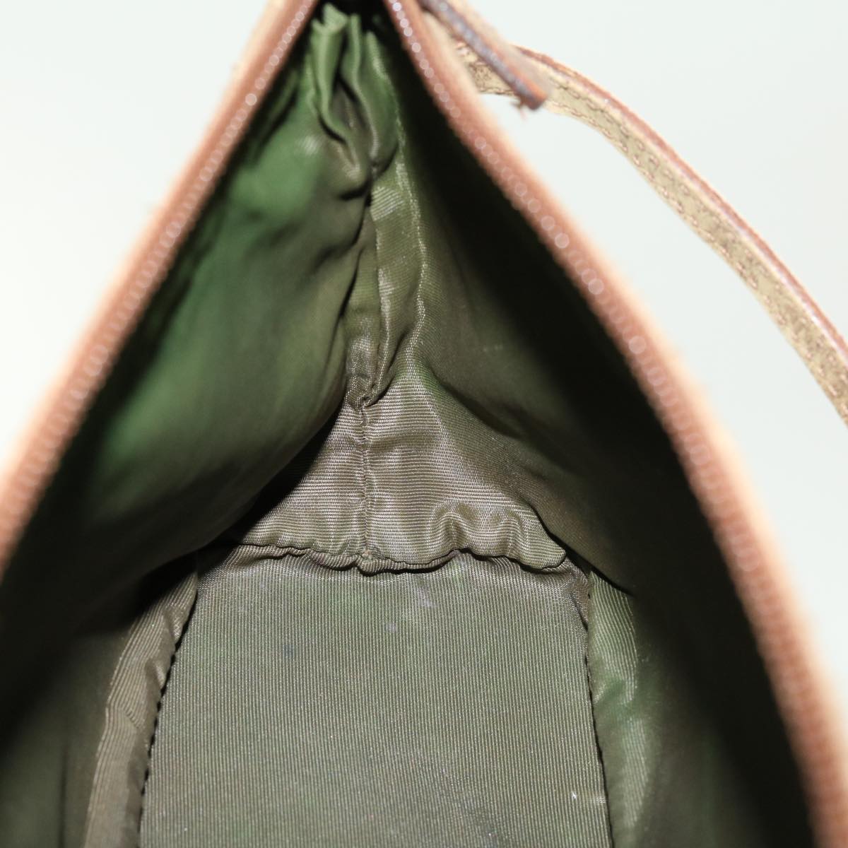 GUCCI GG Canvas Accessory Pouch Beige 0391103 39782