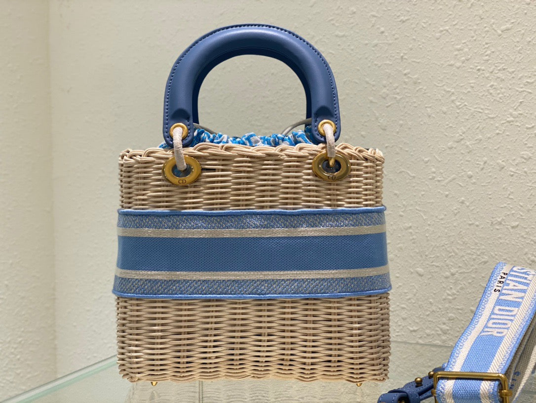 GLAMI Mini Lady Bag Blue, For Women, WomenÃ¢â‚¬â„¢s Handbags 17cm/6.5in CD M0505OMVD_M808