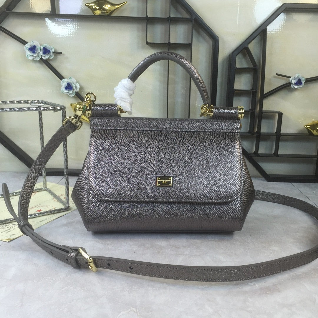 GLAMI MeGLAMIum Sicily Handbag In Dauphine PallaGLAMIum For Women 10.2in/26cm GLAMI