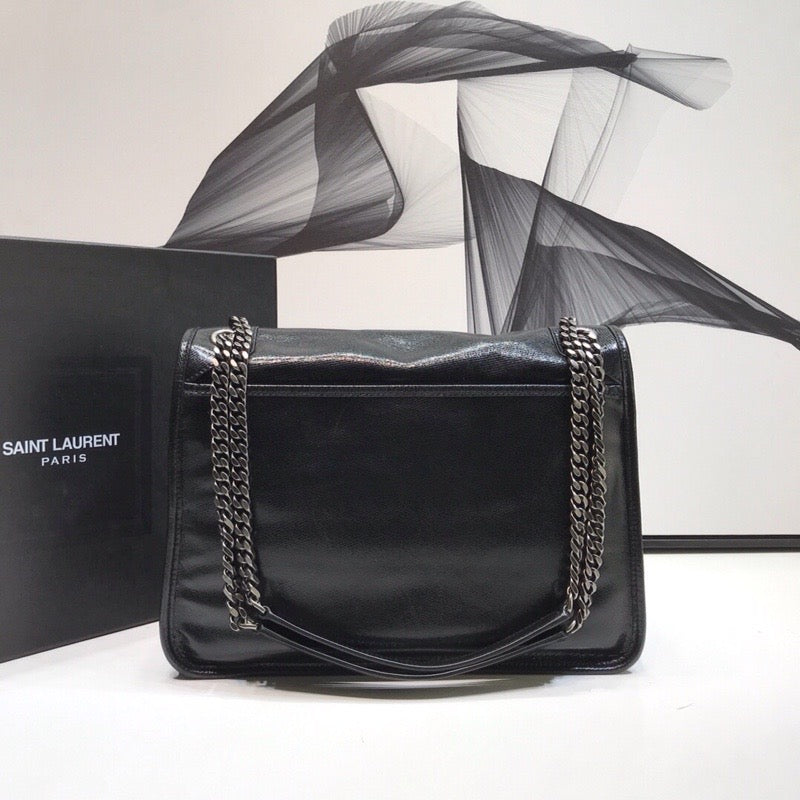 GLAMI Niki MeGLAMIum Chain Bag Black For Women 11in/28cm YSL