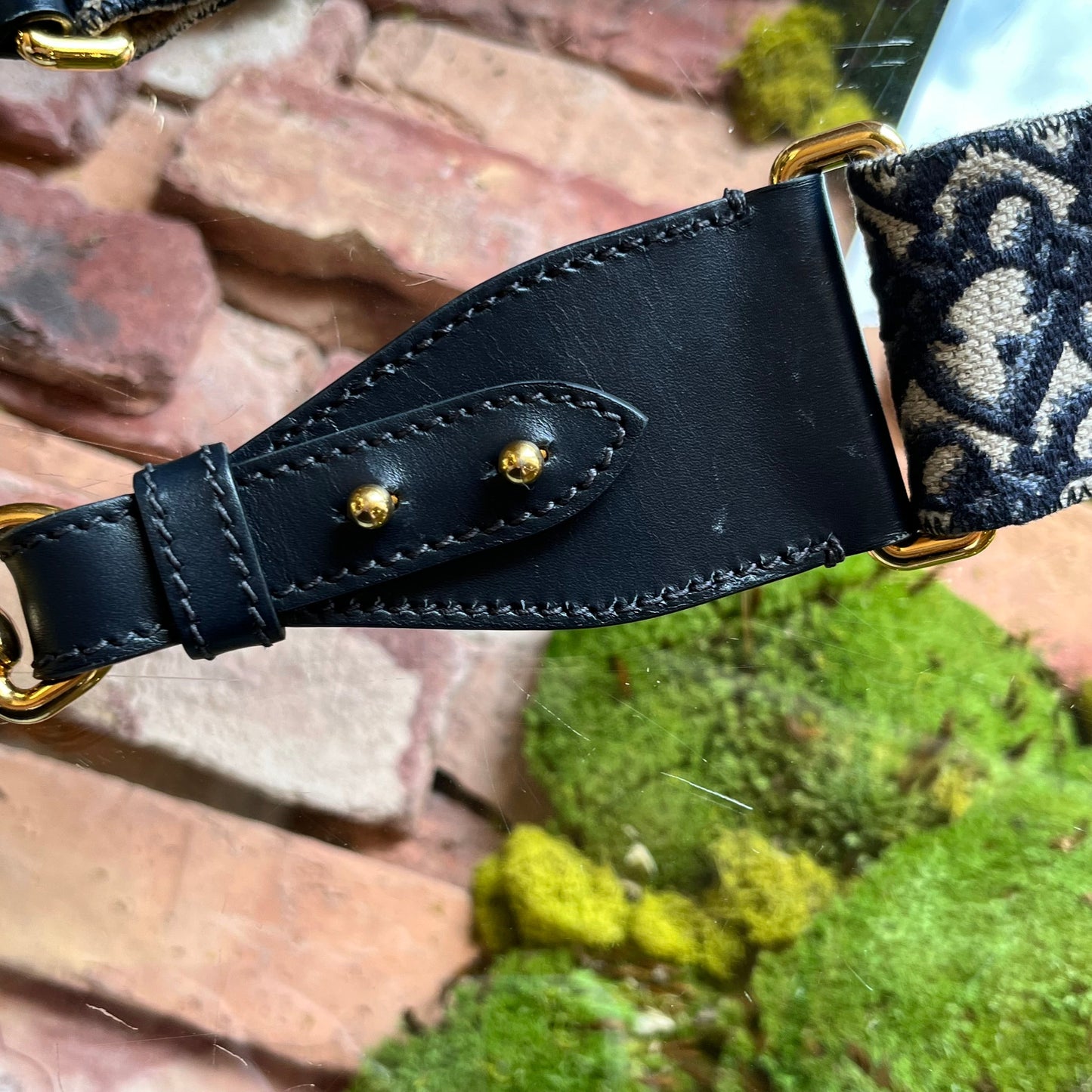DIOR Bobby Large Grained Calfskin Shoulder Bag
