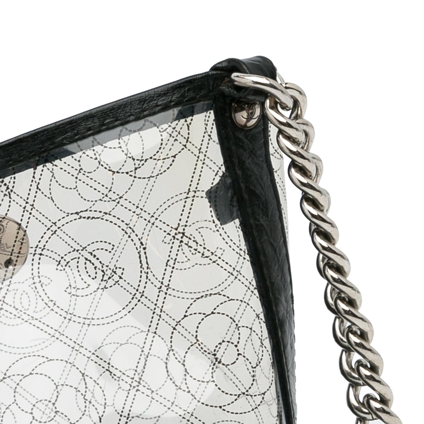 Chanel Camellia Pvc Bucket Bag