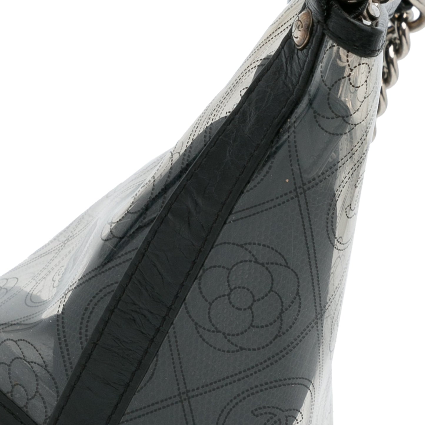 Chanel Camellia Pvc Bucket Bag