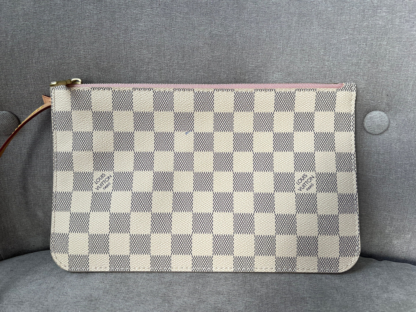 Louis Vuitton Pouch (from Neverfull MM) in Damier Azur