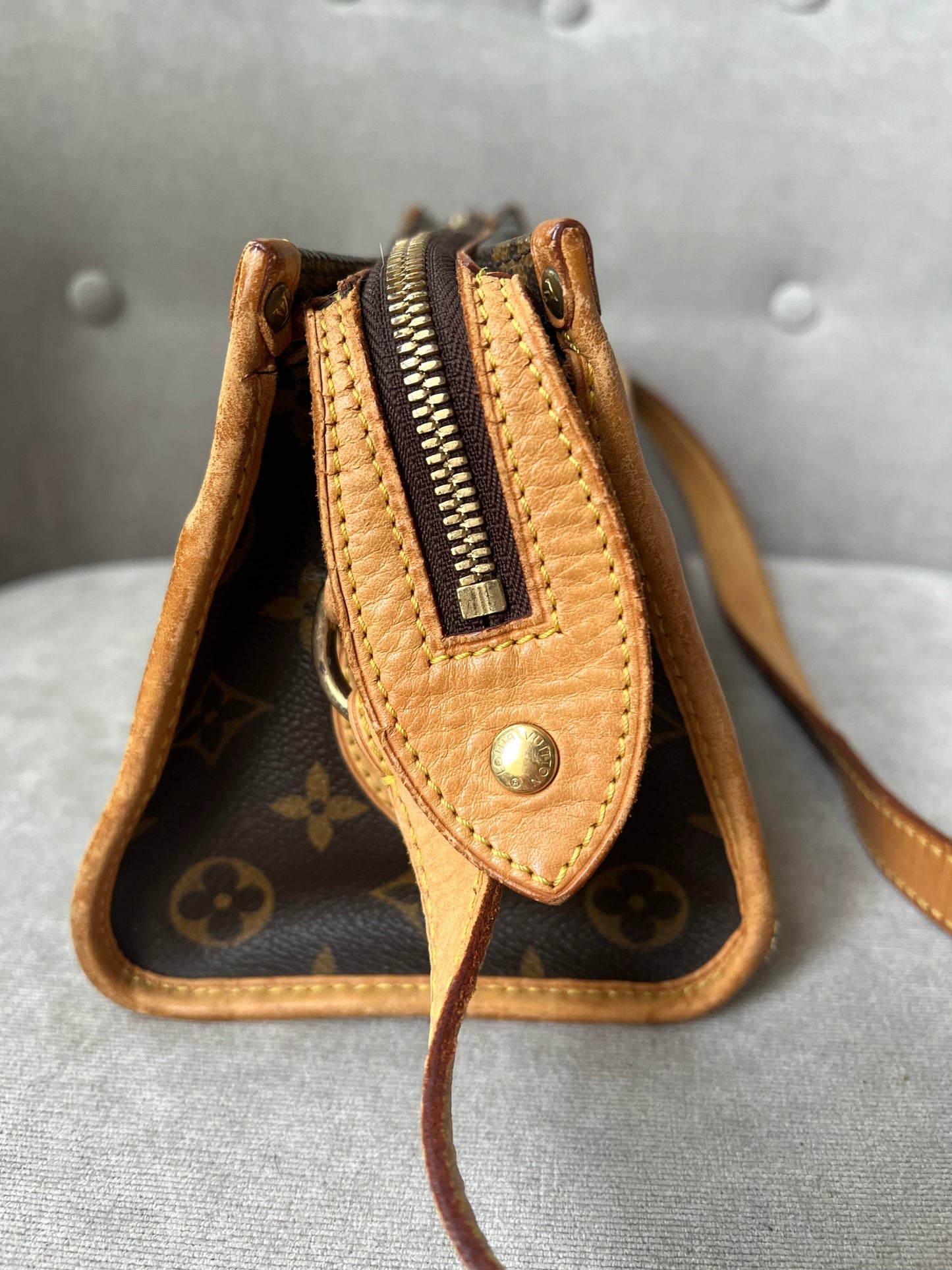 Louis Vuitton Popincourt with long strap in Monogram