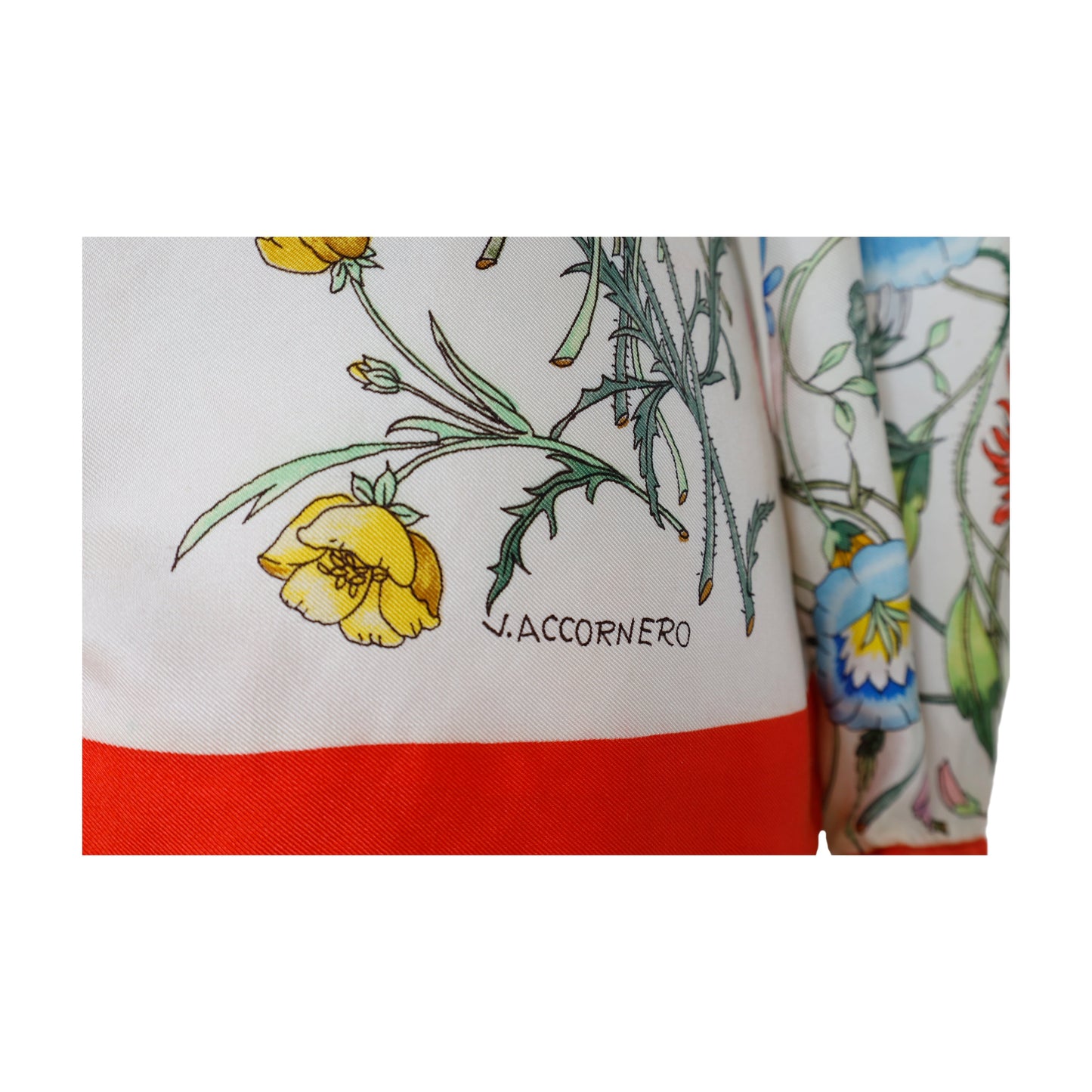 GLM--  Flora Silk Shirt - '60s