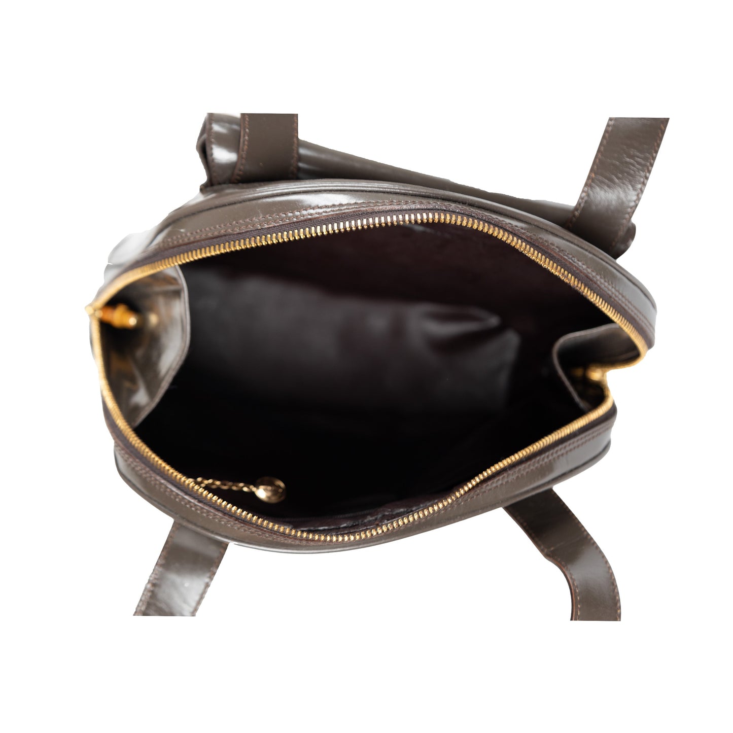 GLM--  Patent Leather Shoulder Bag - '00s