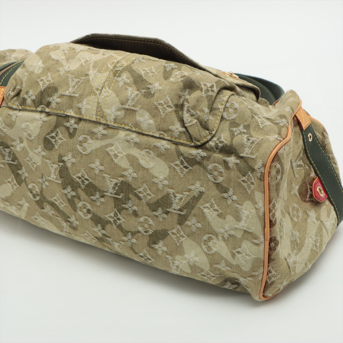 Louis Vuitton Monogram Camouflage Denim Travel Bag