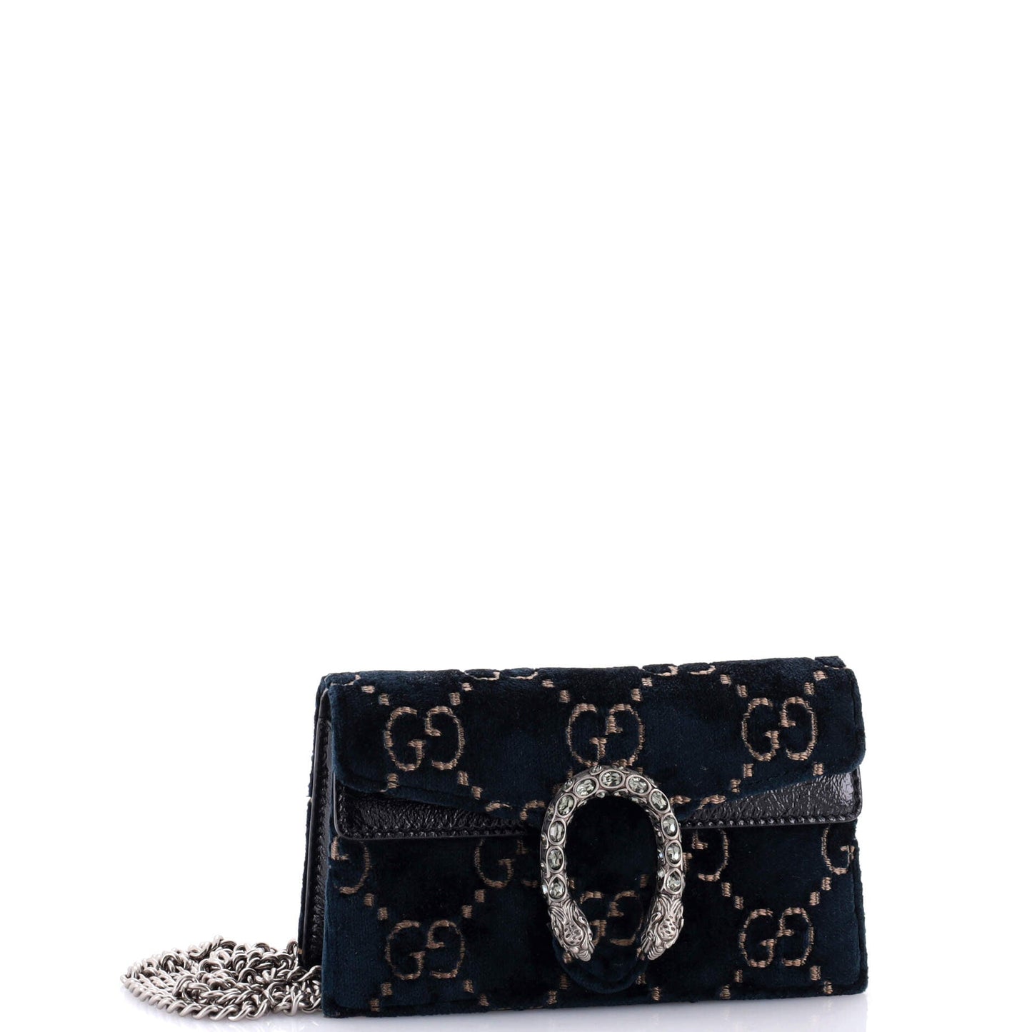 Dionysus Bag GG Velvet Super Mini