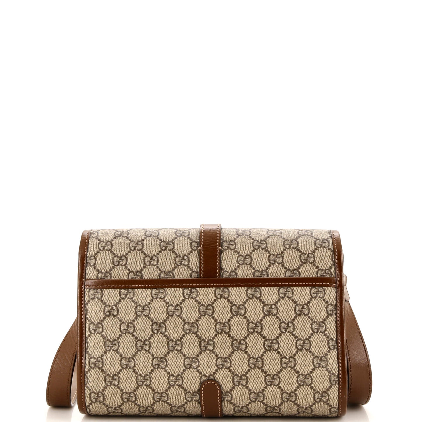 Interlocking G Patch Messenger Bag GG Coated Canvas Small
