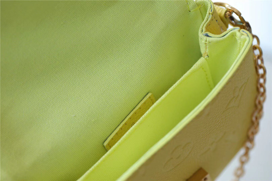 LV Micro Metis Monogram Empreinte Yellow For Women, WomenÃ¢â‚¬â„¢s Handbags, Shoulder And Crossbody Bags 5.5in/14cm LV M81407