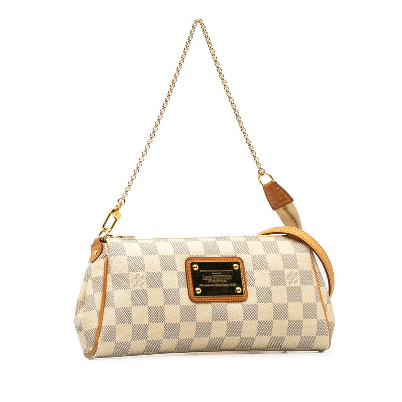 Louis Vuitton Damier Azur Eva Chain Shoulder Bag N55214