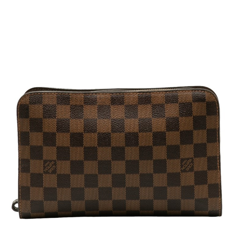 Louis Vuitton Louis Vuitton Damière N51993 Secondary Bag PVC/Leather Brown