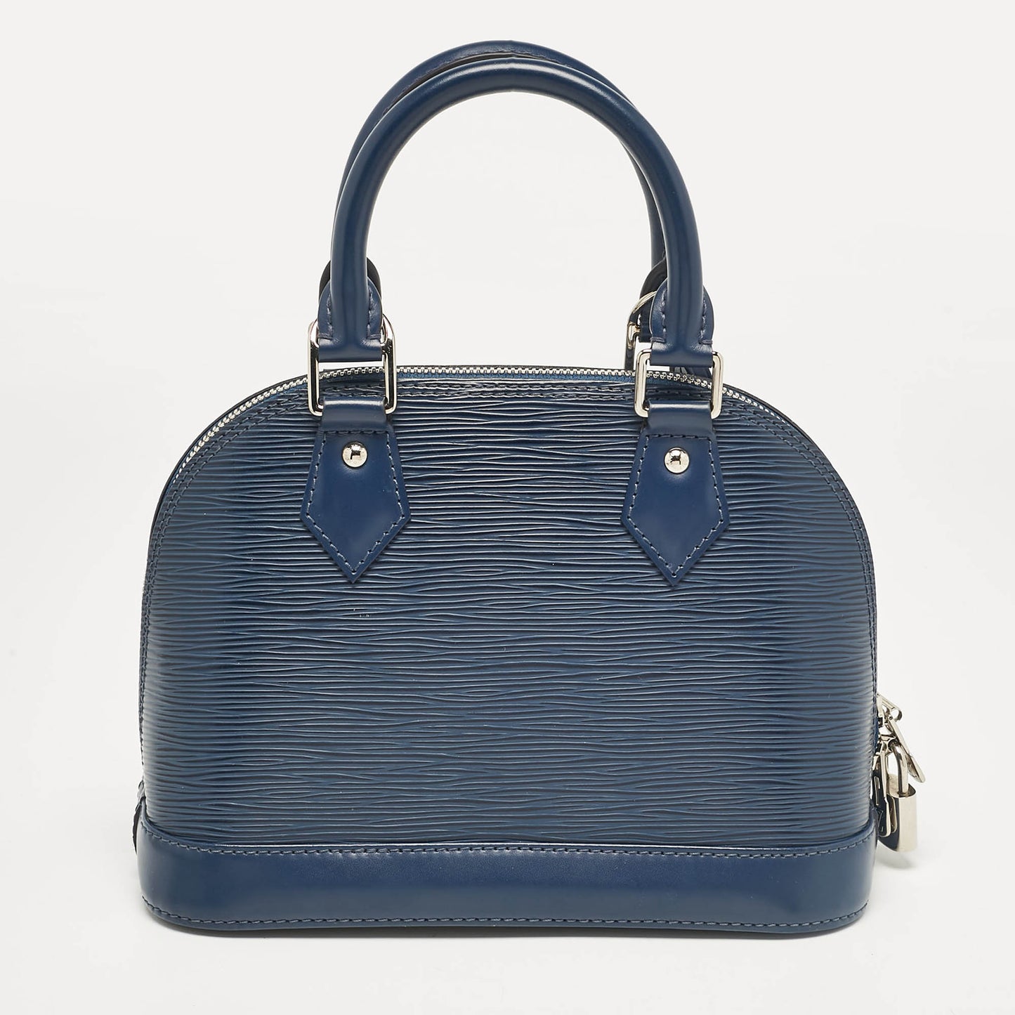 Louis Vuitton Indigo Epi Leather Alma Bb Bag..