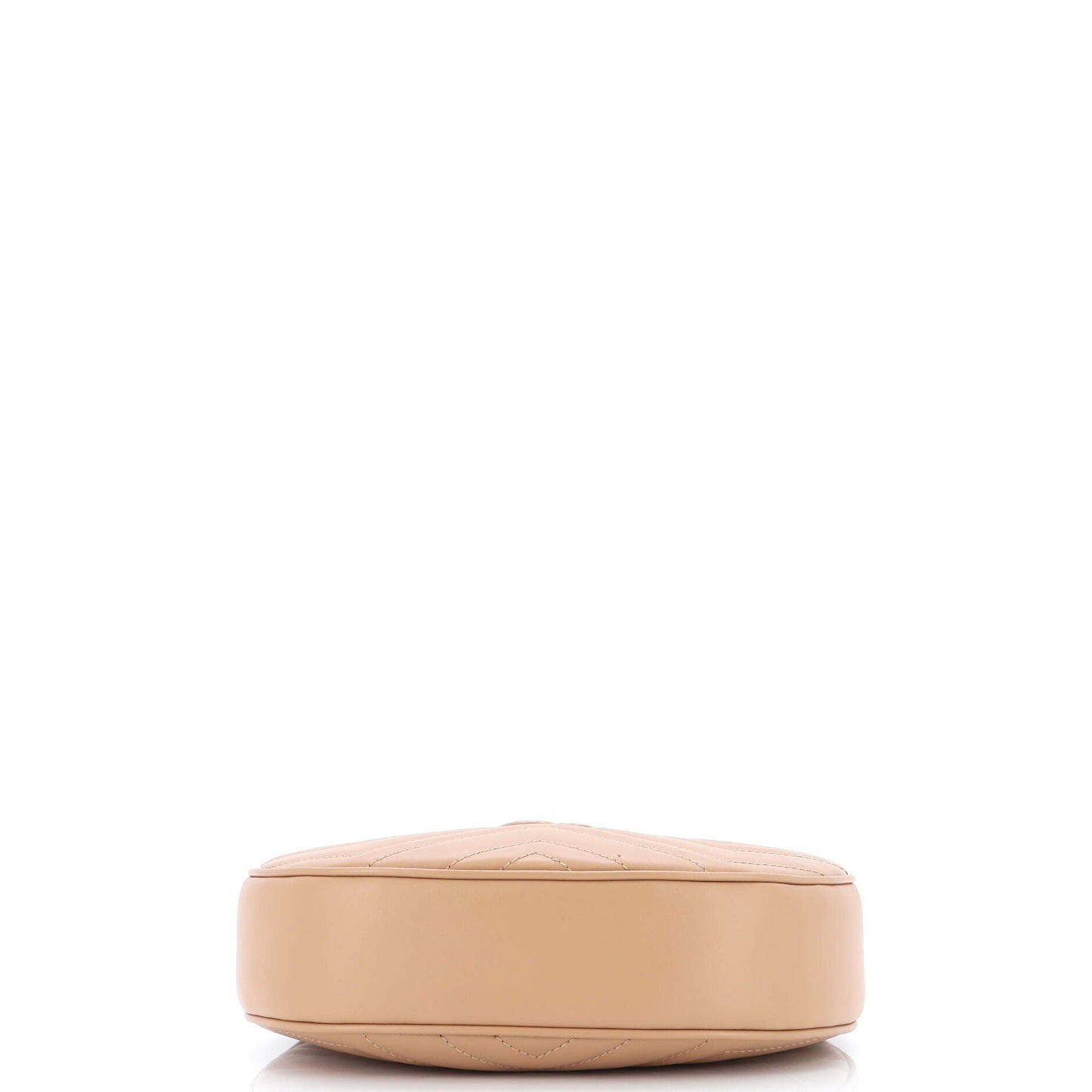 GG Marmont Half Moon Hobo Leather Mini