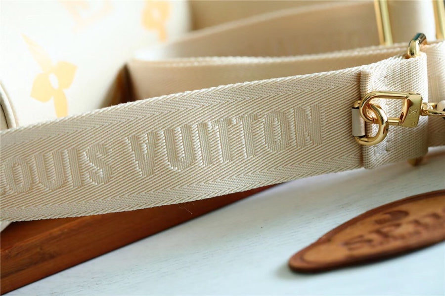 LV Papillon GLAMI Monogram Empreinte Beige For Women, WomenÃ¢â‚¬â„¢s Bags, Shoulder And Crossbody Bags 7.9in/20cm LV