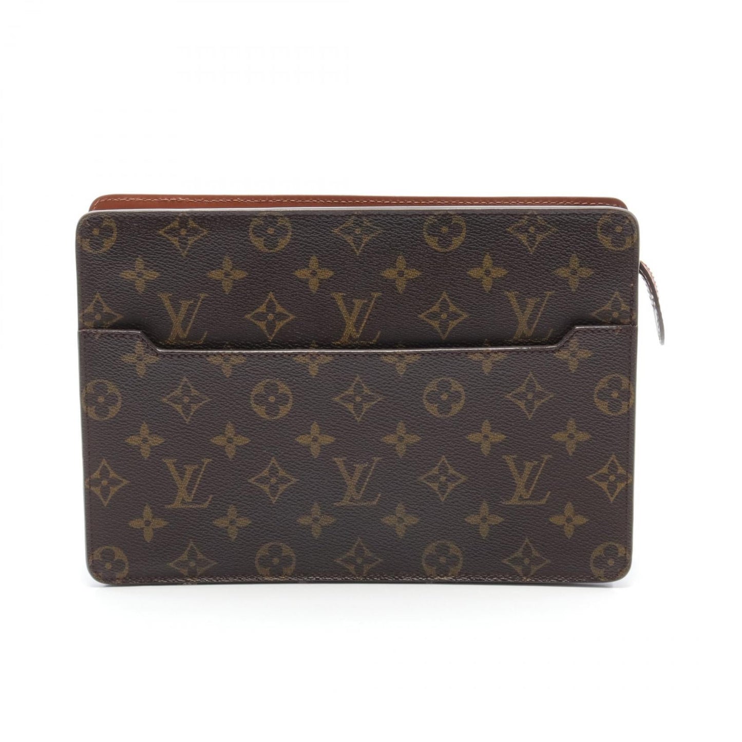 Louis Vuitton Monogram Pochette Homme Canvas Clutch Bag