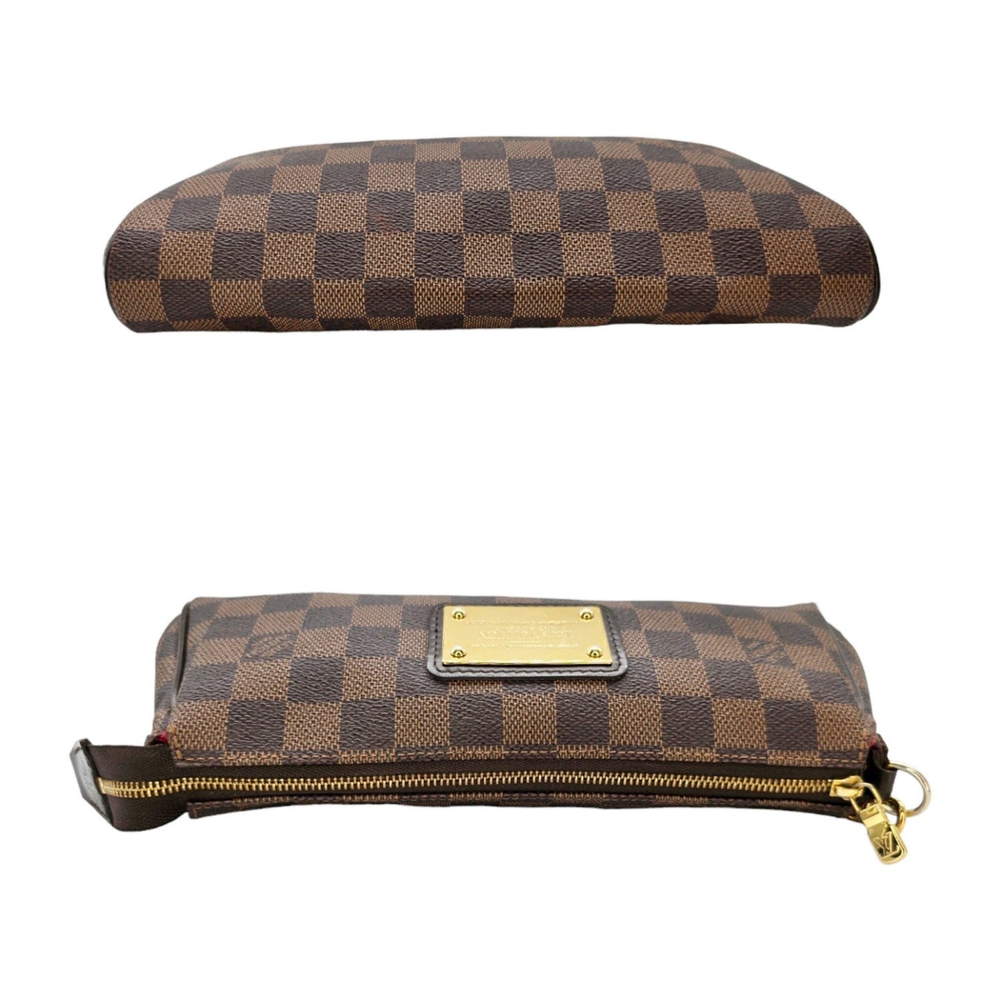 Louis Vuitton Damier Ebene Canvas Eva Clutch