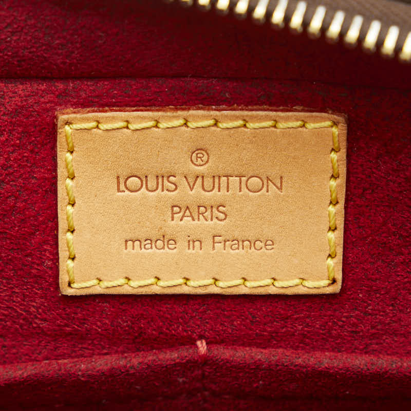 Louis Vuitton Monogram Vivace MM Handbag M51164 Brown PVC Leather  Louis Vuitton