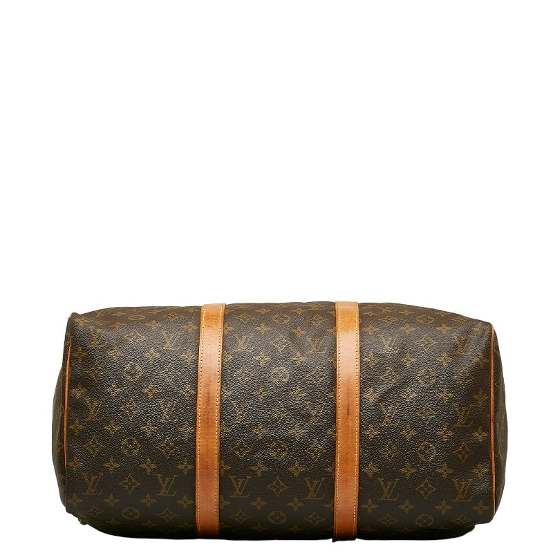 Louis Vuitton Monogram Baseball 45 Boston Bag M41624 Brown PVC Leather  Louis Vuitton