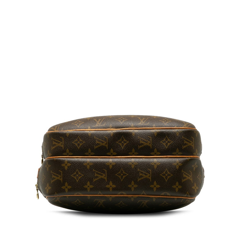 Louis Vuitton Monogram M45254 Shoulder Bag Leather Brown
