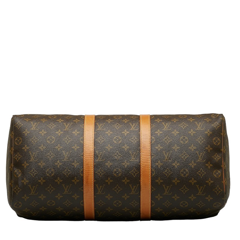 Louis Vuitton Monogram Keiphorus 50 Boston Bag Handbag M41426 Brown PVC Leather  Louis Vuitton