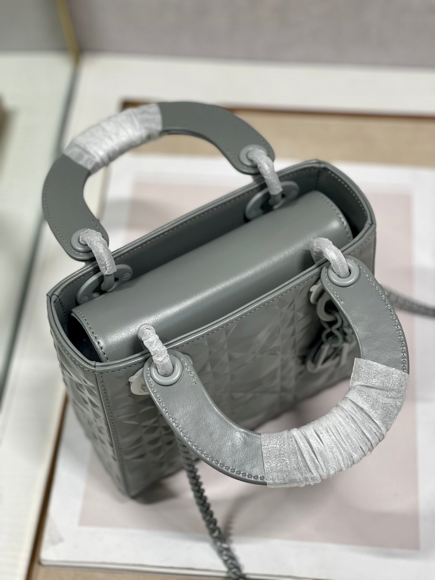GLAMI Mini Lady Bag, Dark Grey, For Women WomenÃ¢â‚¬â„¢s Handbags, Crossbody Bags, 17cm CD