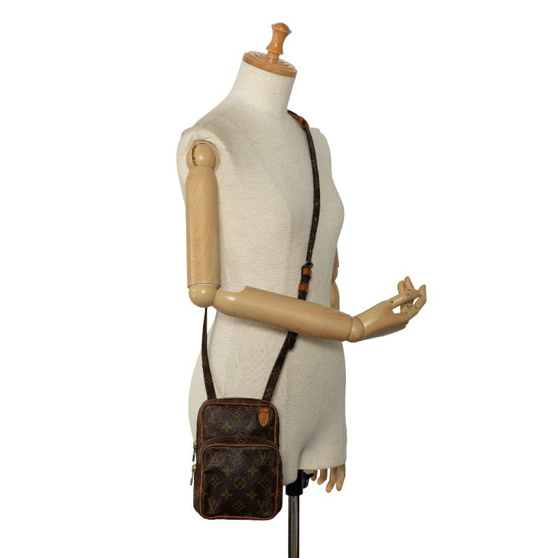 Louis Vuitton Monogram Mini Amazon  Shoulder Bag M45238 Brown PVC Leather  Louis Vuitton