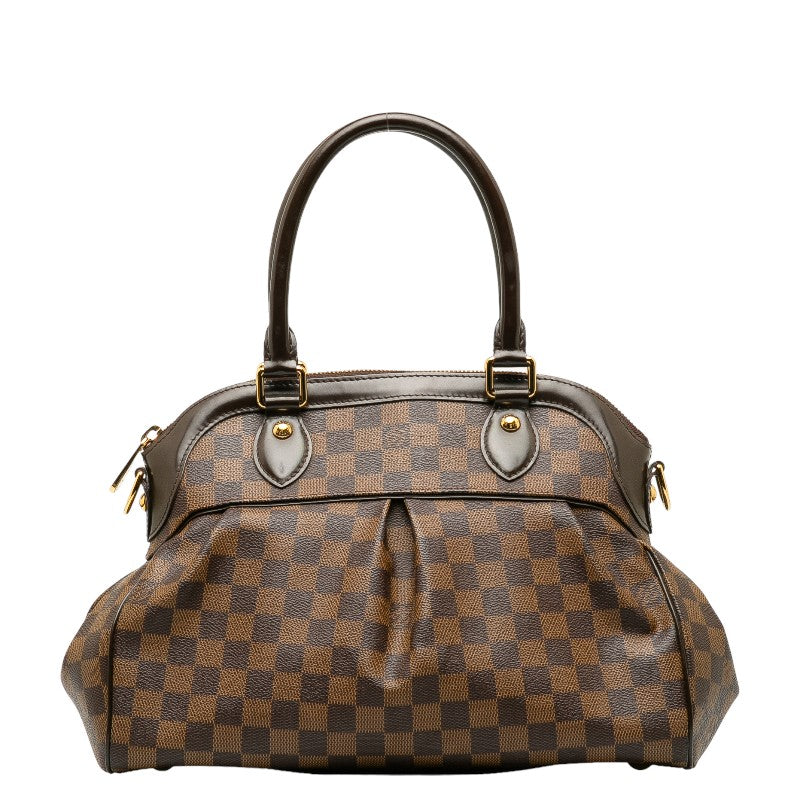 Louis Vuitton Louis Vuitton Damière N51997 Handbag PVC/Leather Brown