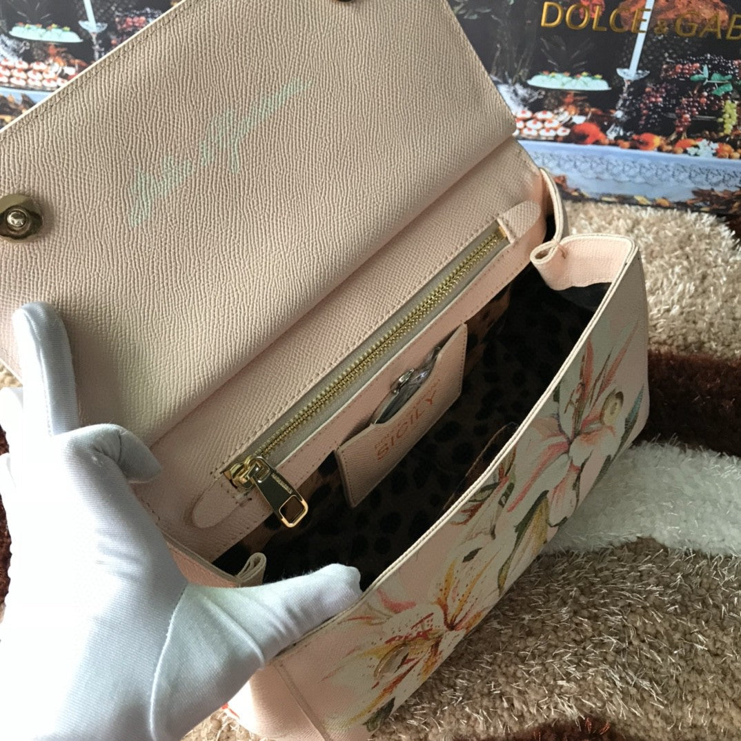 GLAMI MeGLAMIum Sicily Handbag Unique Print Motifs Muticolour For Women 10.2in/26cm GLAMI