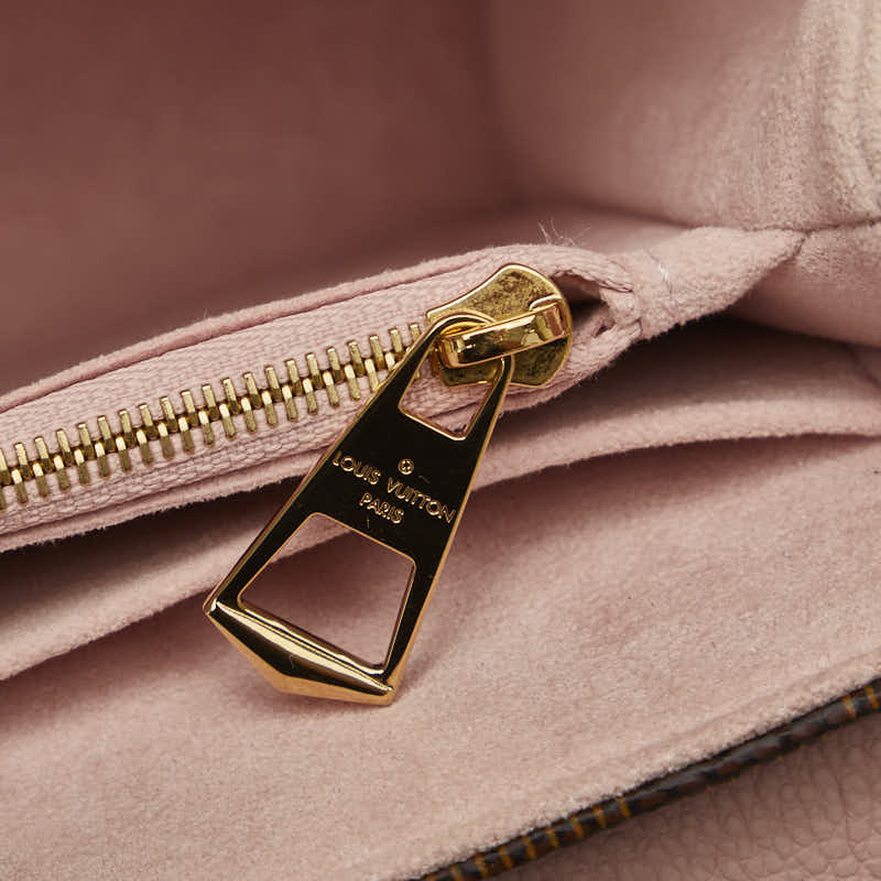 Louis Vuitton Louis Vuitton Damière N44244 Shoulder Bag PVC/Ledger Magnolia Pink Brown