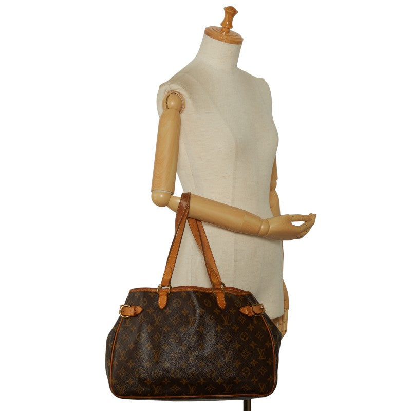 Louis Vuitton Monogram M51154 Shoulder Bag PVC/Leather Brown