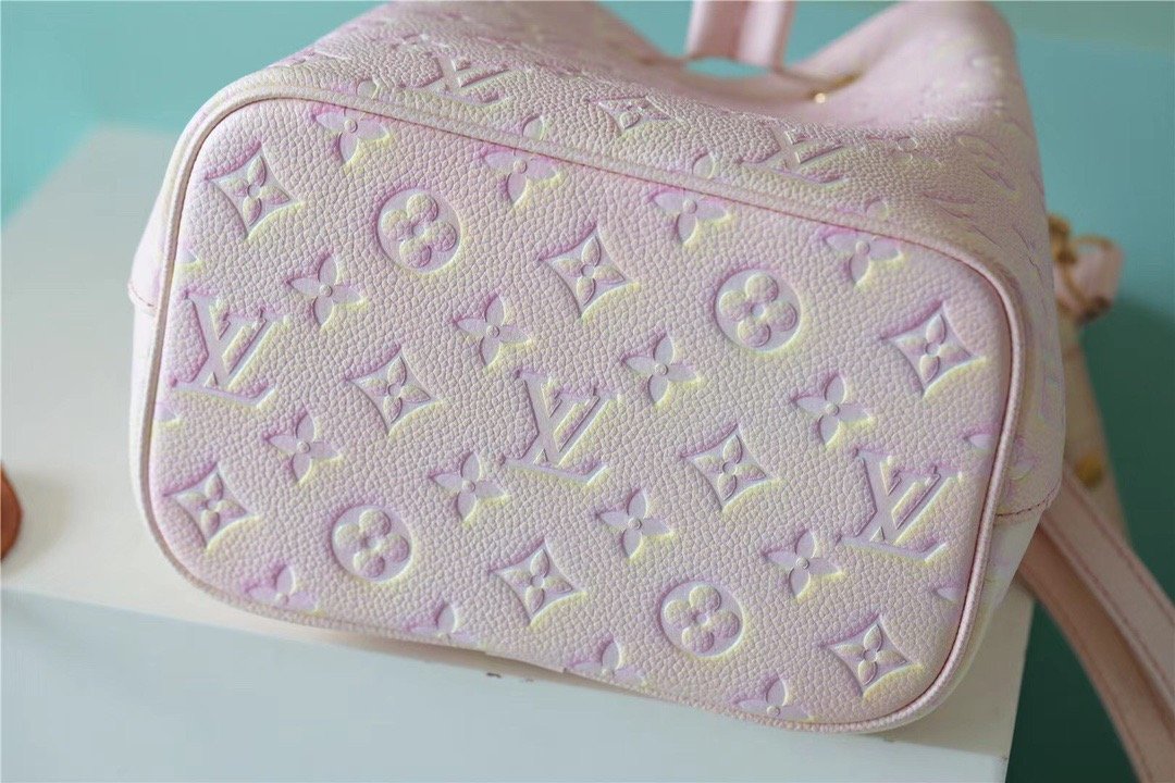 LV NeoNoe GLAMI Monogram Empreinte Pink For Women,  Shoulder And Crossbody Bags 7.9in/20cm LV M46174