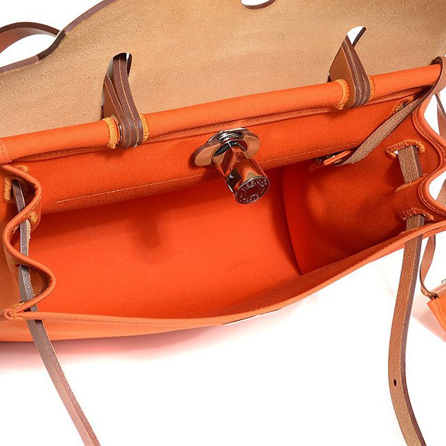 HERMÈS Toile Herbag
