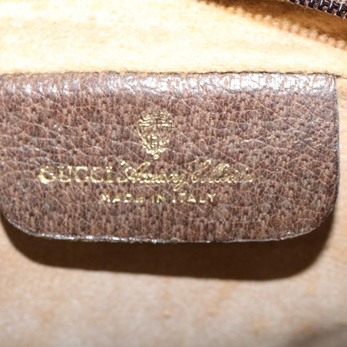 GUCCI GG Canvas Web Sherry Line Clutch Bag Beige Red Green 010.378. 41257